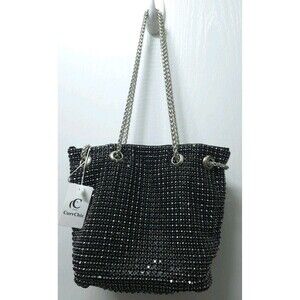 Womens Rhinestone Purses Sparkly Clutch Evening Bag Handbag Prom Shoulder Bag